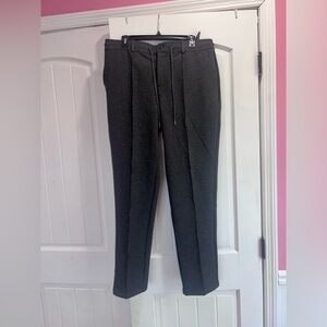 Liverpool Heathered Charcoal Trousers Slim Fit